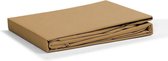 Swissation Jersey Hoeslaken - Taupe Maat: 80/90x220+40cm