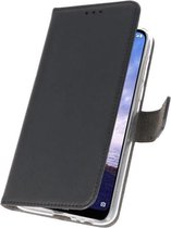 Booktype Telefoonhoesjes - Bookcase Hoesje - Wallet Case -  Geschikt voor Nokia X6 6.1 Plus - Zwart