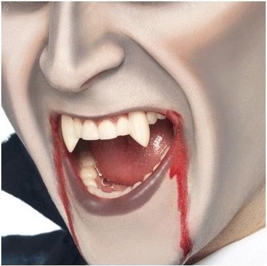 Halloween - 2 stuks vampieren horror nep tandjes