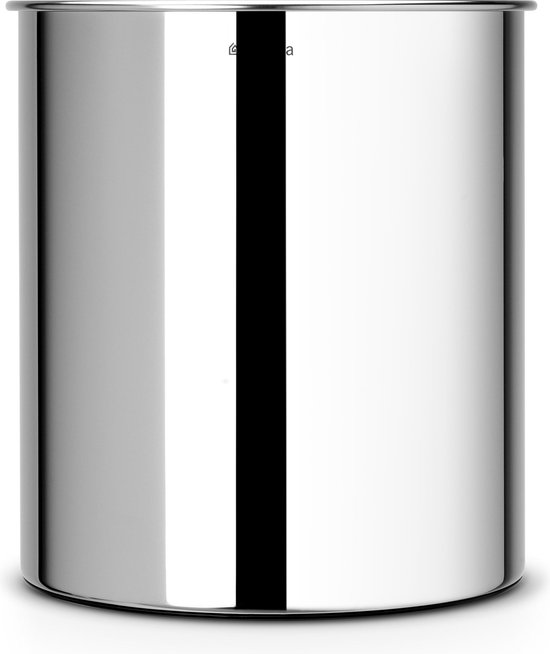 Brabantia Prullenbak / Papierbak - 7 liter - Brilliant Steel