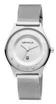 Orphelia Opulent Chic OR12601 Horloge - Staal - Zilverkleurig - Ø 33 mm