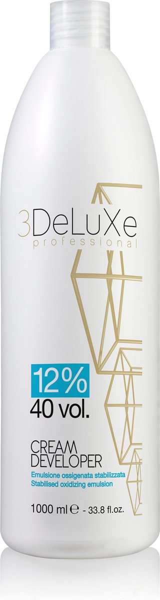 3DeLuXe - 12% - 40vol - Oxidatie Creme Developer - 1000ml