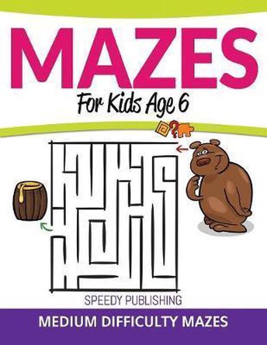 Mazes For Kids Age 6 - cover