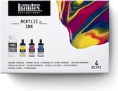 Liquitex Professional Ink! pouring medium set - Primary Colours