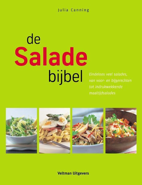 Cover van het boek 'De saladebijbel' van J. Canning