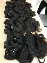 15x Hairweave 1,5kg india remy human hair 5x10",5x12".5x14" wefthaar ACTIE!!