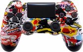 CS Draadloze Controller voor PS4 Stickerbomb Custom