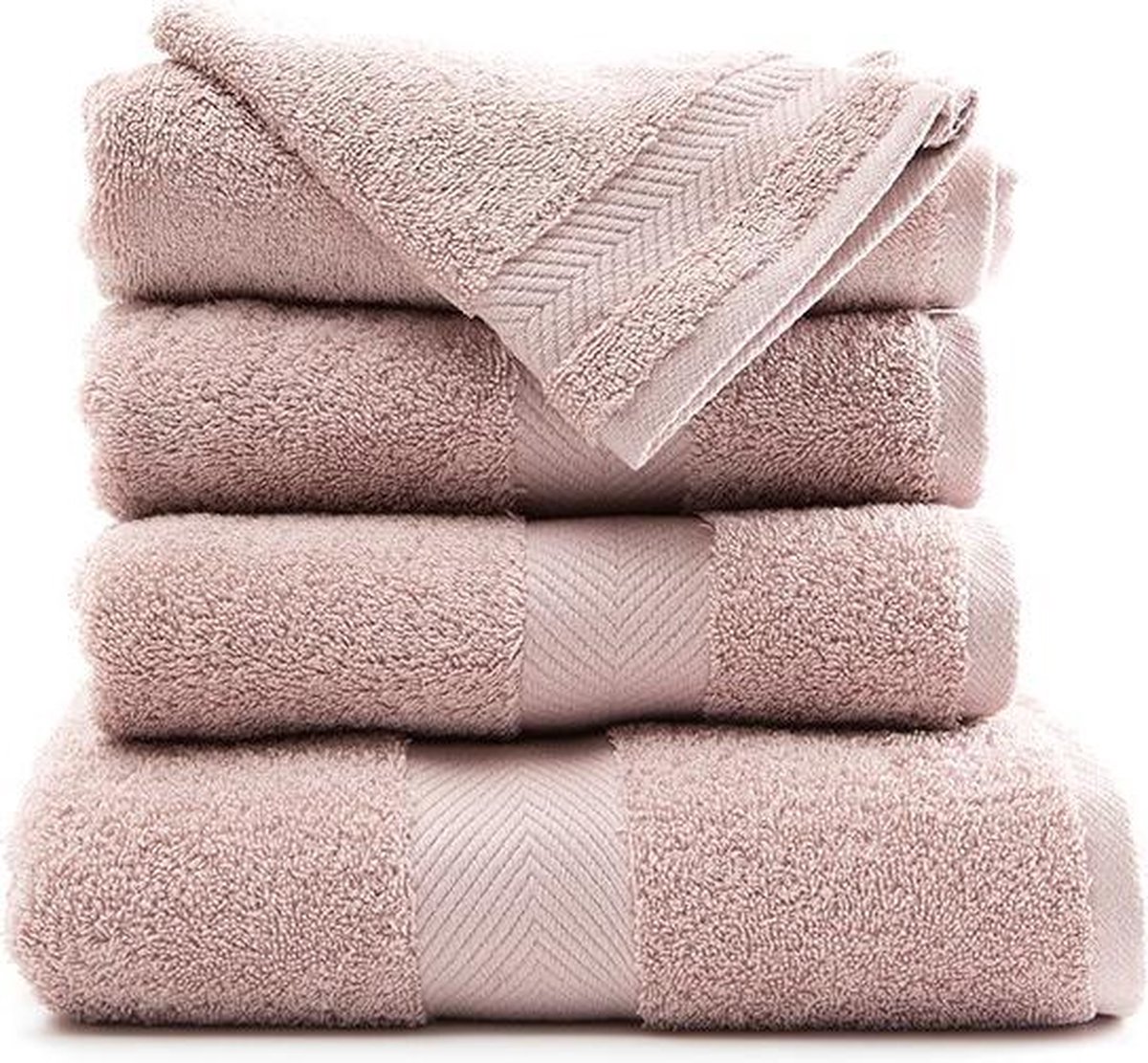 Casilin Royal Touch - Hotel Kwaliteit - Handdoek - Misty Pink - 50 x 100 cm - Set van 3