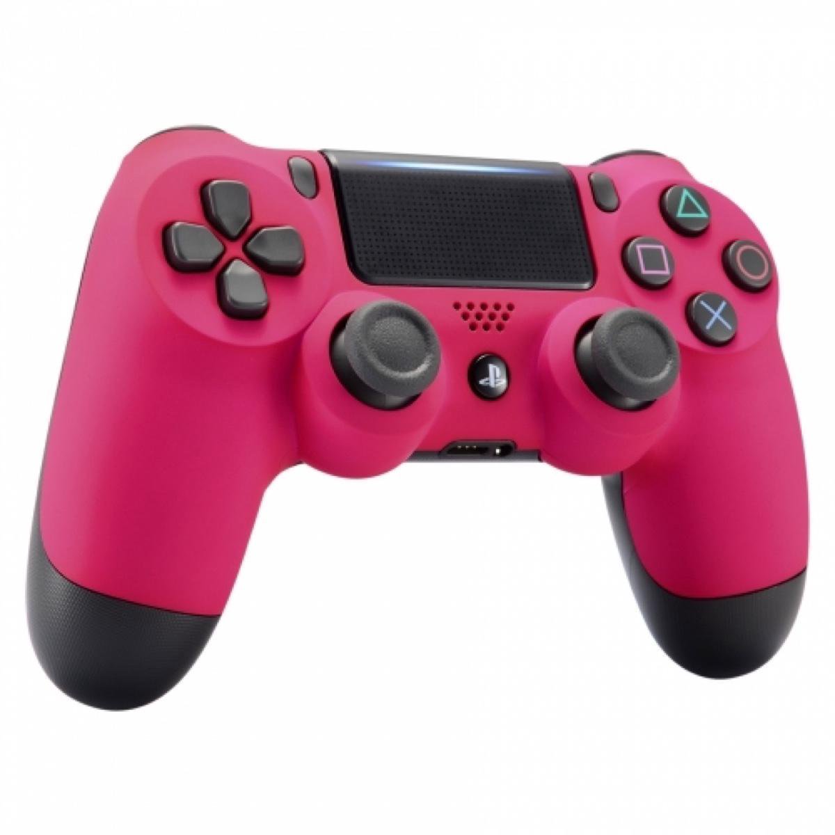 Sony Dualshock 4 Controller V2 Ps4 Soft Touch Roze Custom 2048