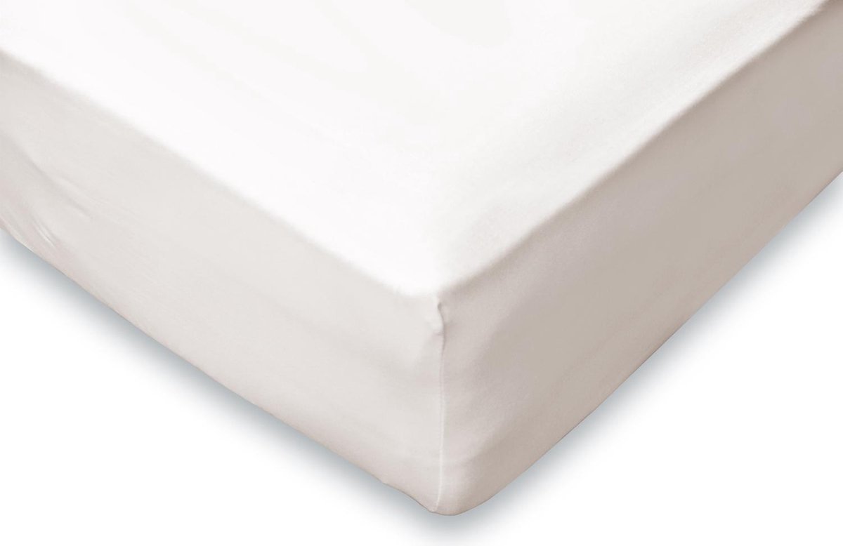 Eleganzzz Hoeslaken 180gr m2 Hoogwaardig Flanel 35cm Hoekhoogte - ivoor 160x200cm - Hoeslaken 160x200cm - Hoeslakens - Tweepersoons