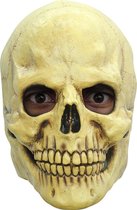 Partychimp Schedel Skull Skelet Volledig Hoofd Masker Halloween voor bij Halloween Kostuum Volwassenen Carnaval - Latex - One size