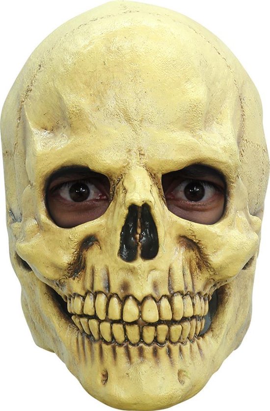 dialect stewardess spuiten Partychimp Schedel Skull Skelet Volledig Hoofd Masker Halloween voor bij  Halloween... | bol.com