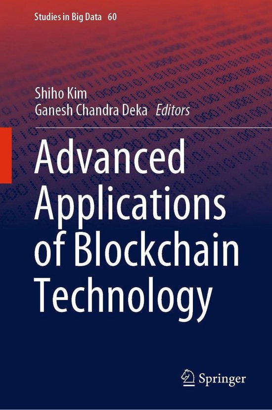 Studies in Big Data 60 - Advanced Applications of Blockchain ... - cover