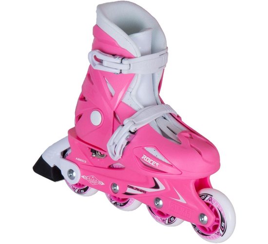 Roller Roces Orlando III - Taille 36-40 - Fille - rose / blanc