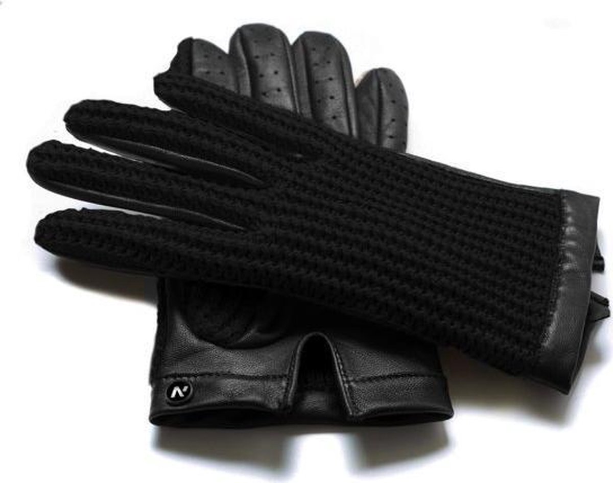 Napogloves Driving gloves Heren Touchscreen handschoenen Zwart