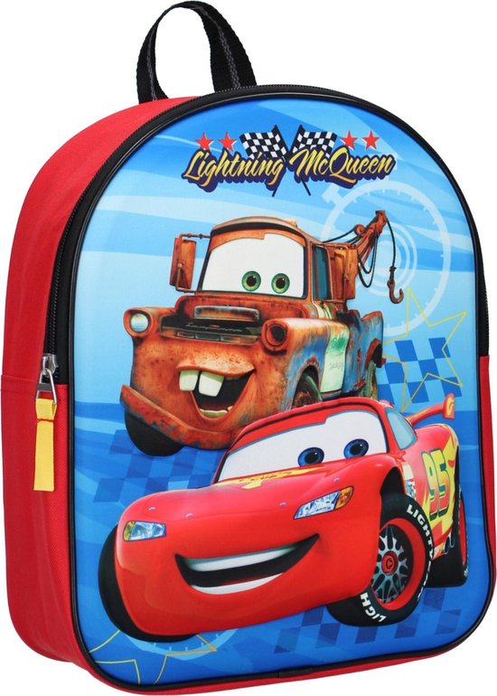 CARS Mater 3D Rugzak Rugtas School Tas 2-5 Jaar | bol.com
