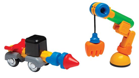Stick-O Constructieset - magnetisch speelgoed - 32 modellen - magneten speelgoed - baby blokken