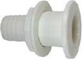 Thru-Hull Connector Plastic (schroefdraad: 1'') (GS30082)