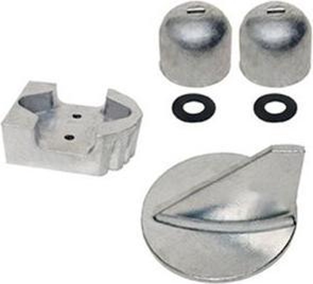Trim Tabs Quicksilver 888756Q04 Aluminum Anode Kit For MerCruiser