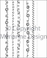 Marianne Design - Don & Daisy - Clearstamp - Daisy decorations - DDS3313