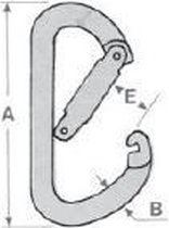 Asymmetrische sluiting RVS