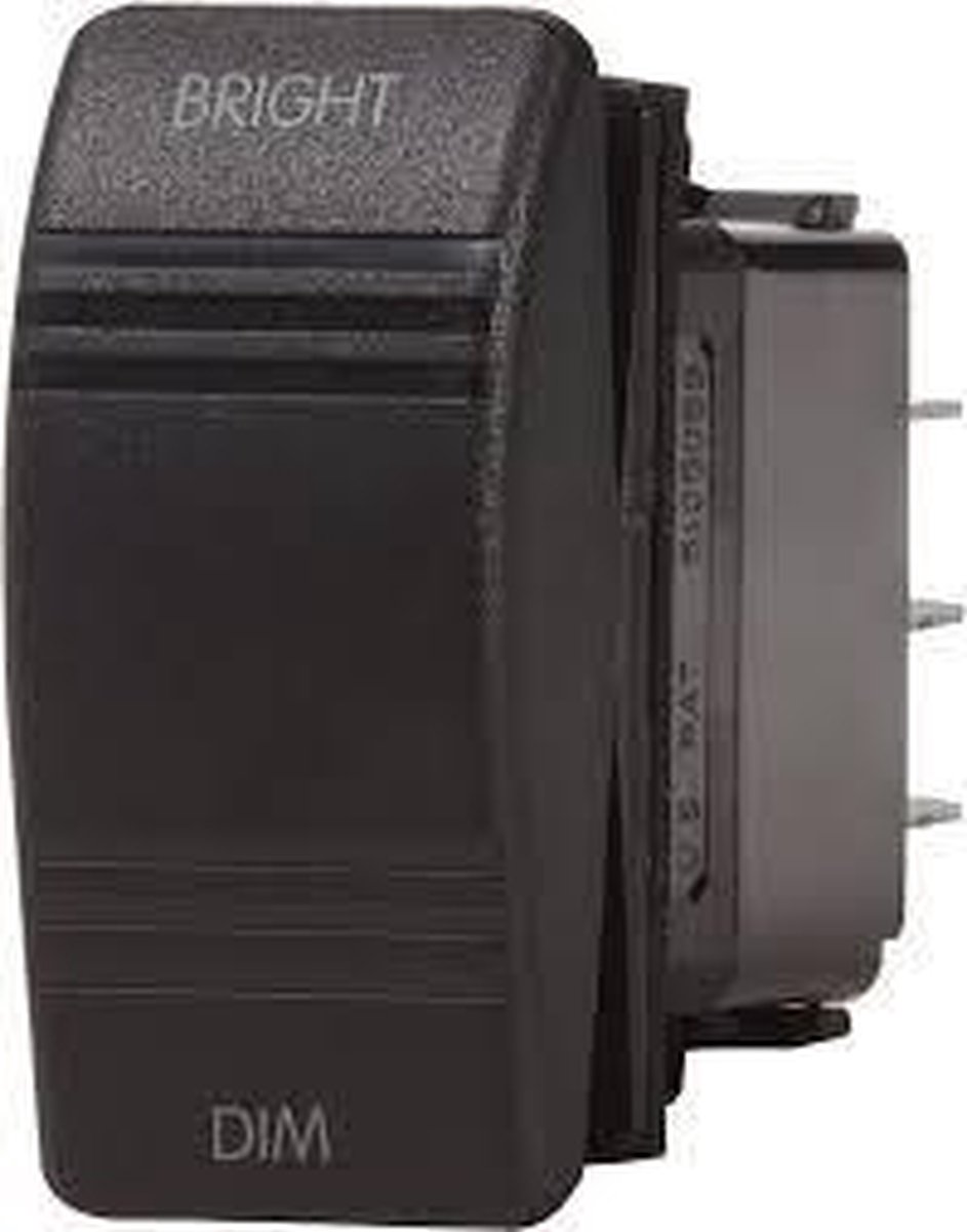 Blue Sea Systems Contura Dimmer Schakelaar Zwart SPDT