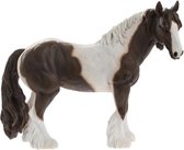 beeld paard Cob bruin-wit | 26 cm paardenbeeld