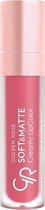Golden Rose Soft & Matte Creamy Lipcolor NO: 112 Matte vloeibare lippenstift hydraterende formule minder droog op de lippen