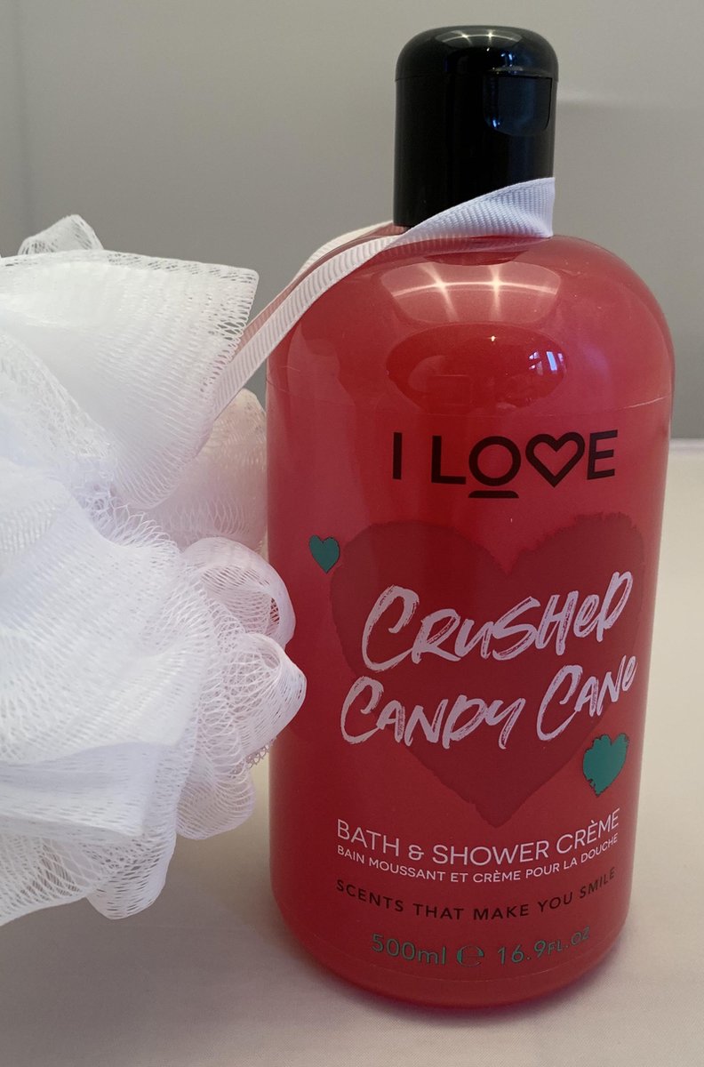 Goedkoopste Crushed Candy Cane - Bath and Shower Gel - 500 ml.