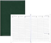 Diary Select Bureau agenda 2022 Voyager A4 met Luma omslag (A4) Groen