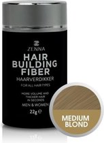 Zenna Hair Fibers Haarpoeder - Haarverdikker - Medium Blond 22 gram