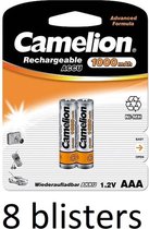 Camelion oplaadbare  batterijen AAA (1000 mah) - 16 stuks