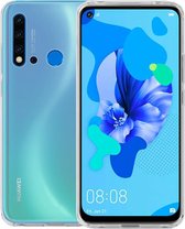 Huawei P20 Lite 2019 hoesje siliconen case hoesjes hoes cover transparant