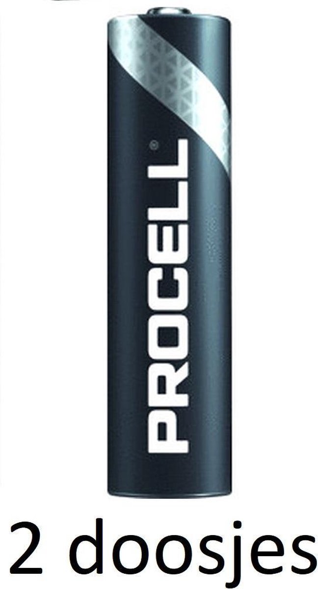 2x Procell Alkaline AAA/LR03 10 pack -