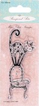 Mini clear stamps - Pampered Pets (purrfect chair) - PPS 907107