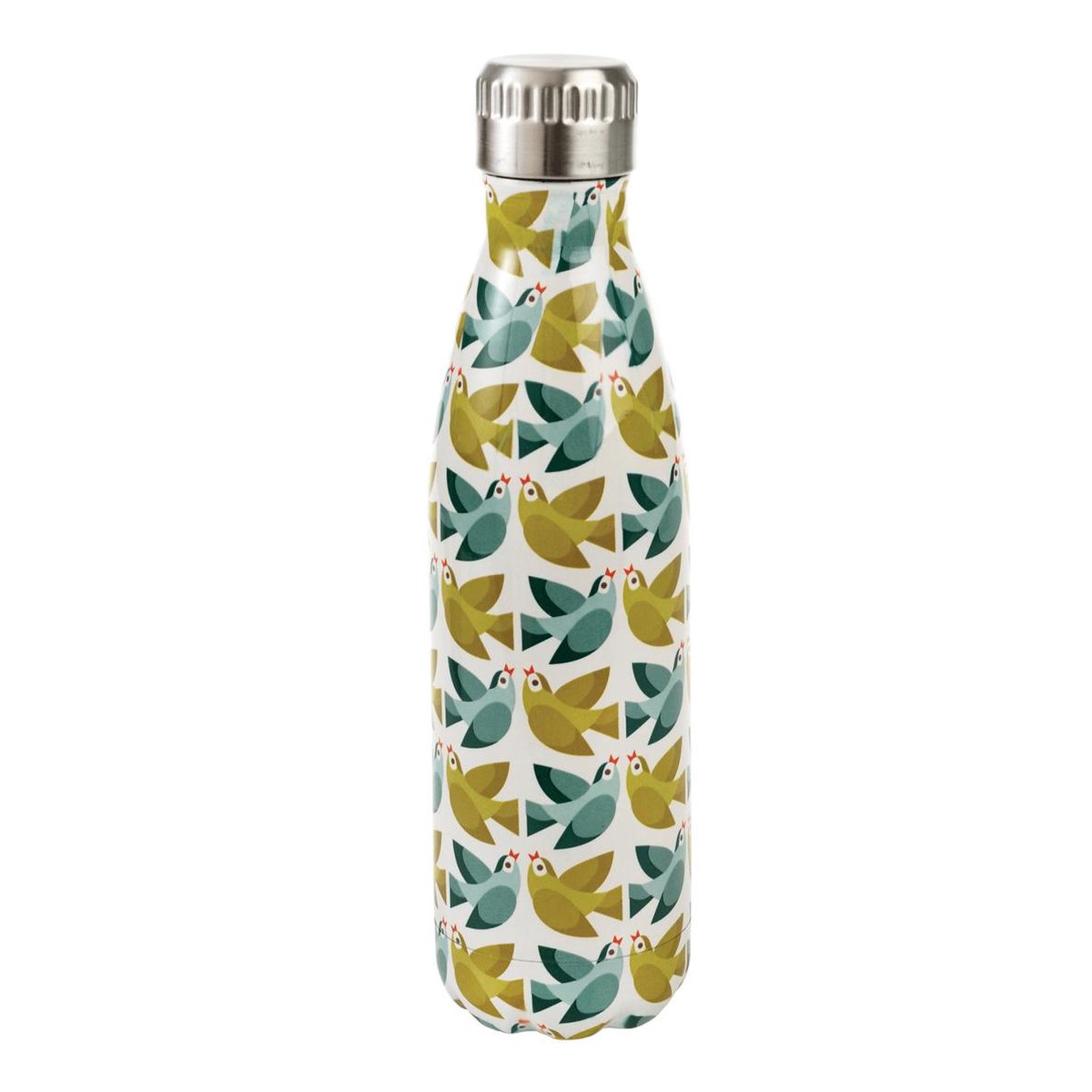 Rex London - Drinkfles - Thermos - Love Birds - roestvrij staal