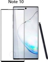 Samsung Galaxy Note 10 Full glue Protector Zwart - Ntech