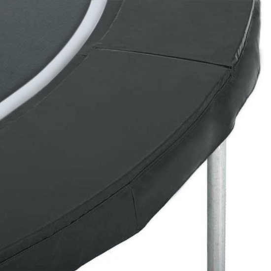 Etan® Premium Trampoline Combi Beschermrand - t.b.v. trampoline Ø 366 cm / 12ft - Grijs - Rond - Hoge Kwaliteit