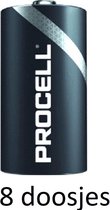 8x  Procell Alkaline D / LR20 - 10 pack -