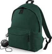Original Fashion Backpack/Rugzak BagBase - 18 Liter Bottle Green
