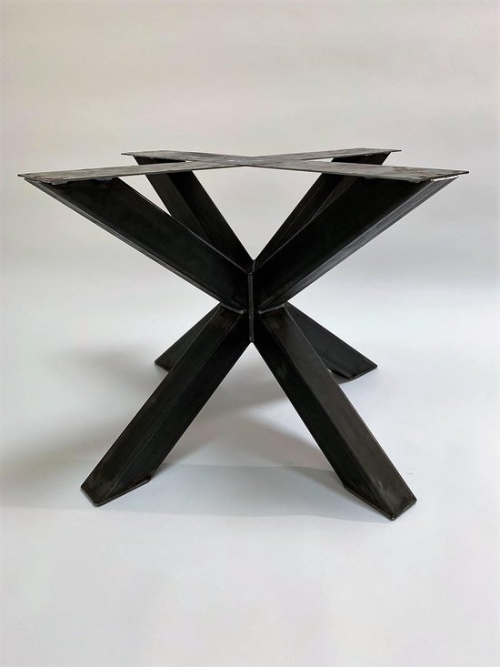 Michigan | stalen matrix poot |symmetrie matrix | koker 8x8|industriele  tafelpoten| 3D... | bol.com