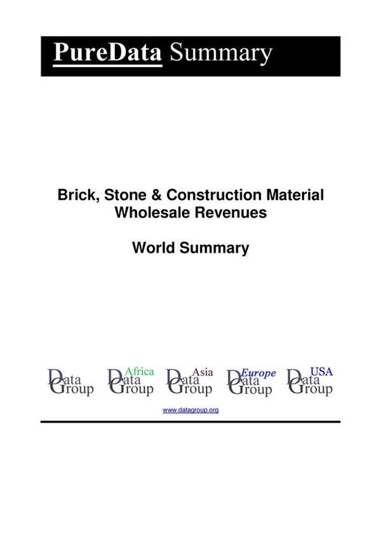 PureData World Summary 1532 - Brick, Stone & Construction Ma ... - cover
