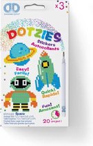 DTZ12.022 Diamond Dotz® Dotzies 3 Stickers Pack - Space