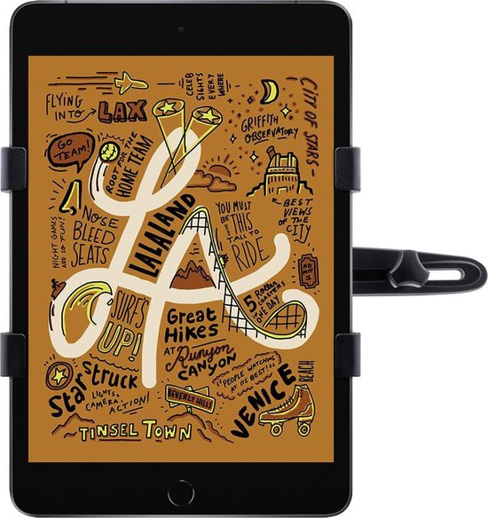 Komkommer extract analyse Shop4 - iPad mini 5 / iPad mini (2019) (2019) Autohouder Hoofdsteun Tablet  Houder Zwart | bol.com