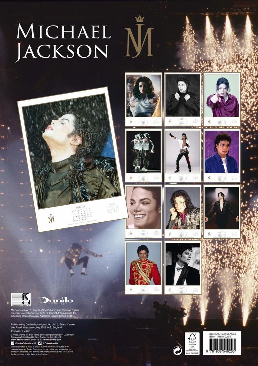 Michael Jackson Kalender 2020 A3