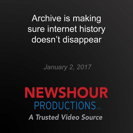 Archive is making sure internet history doesn't disappear - cover