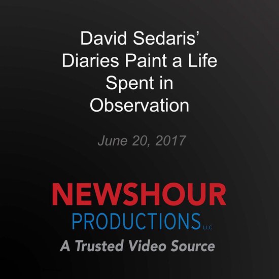 David Sedaris' Diaries Paint a Life Spent in Observation - cover