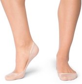 CADA 2 Paar Ballerina Sokken met kussentje Dames Kousenvoetje extra kussentje 39-42