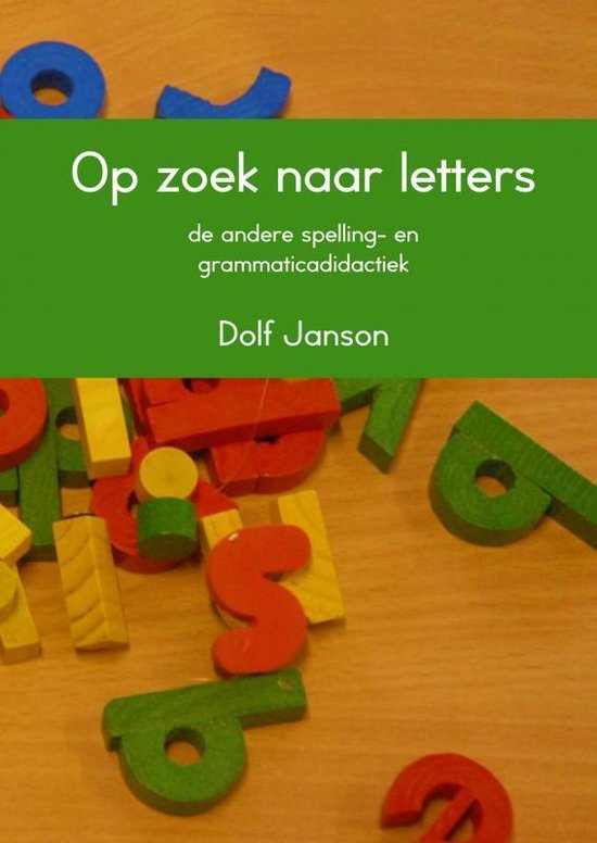 Op zoek naar letters - cover
