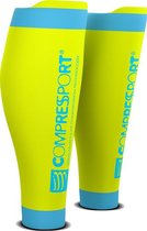 Compressport R2 Calf Sleeves T1 Fluo Yellow